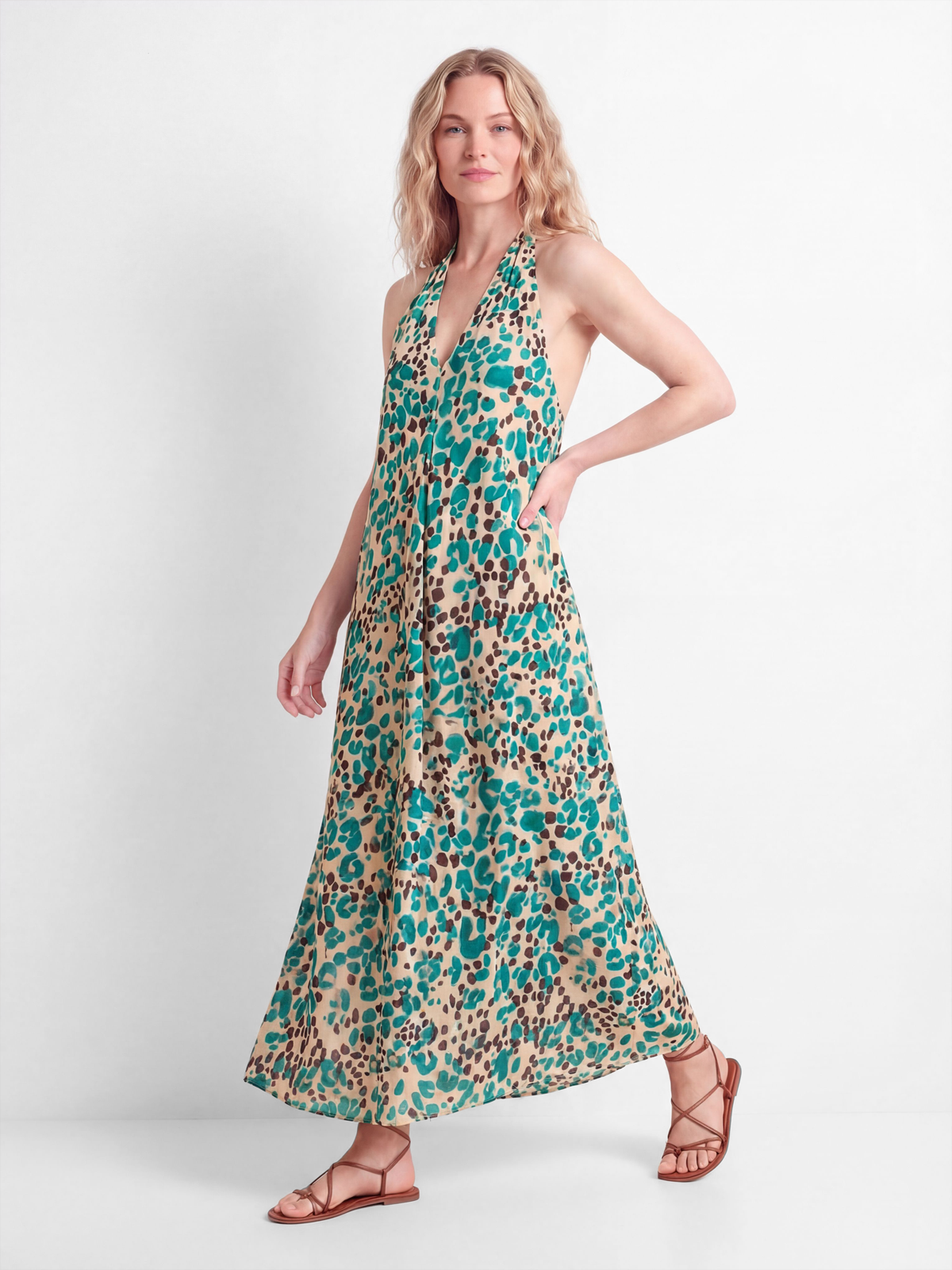 Halterneck Maxi Dress